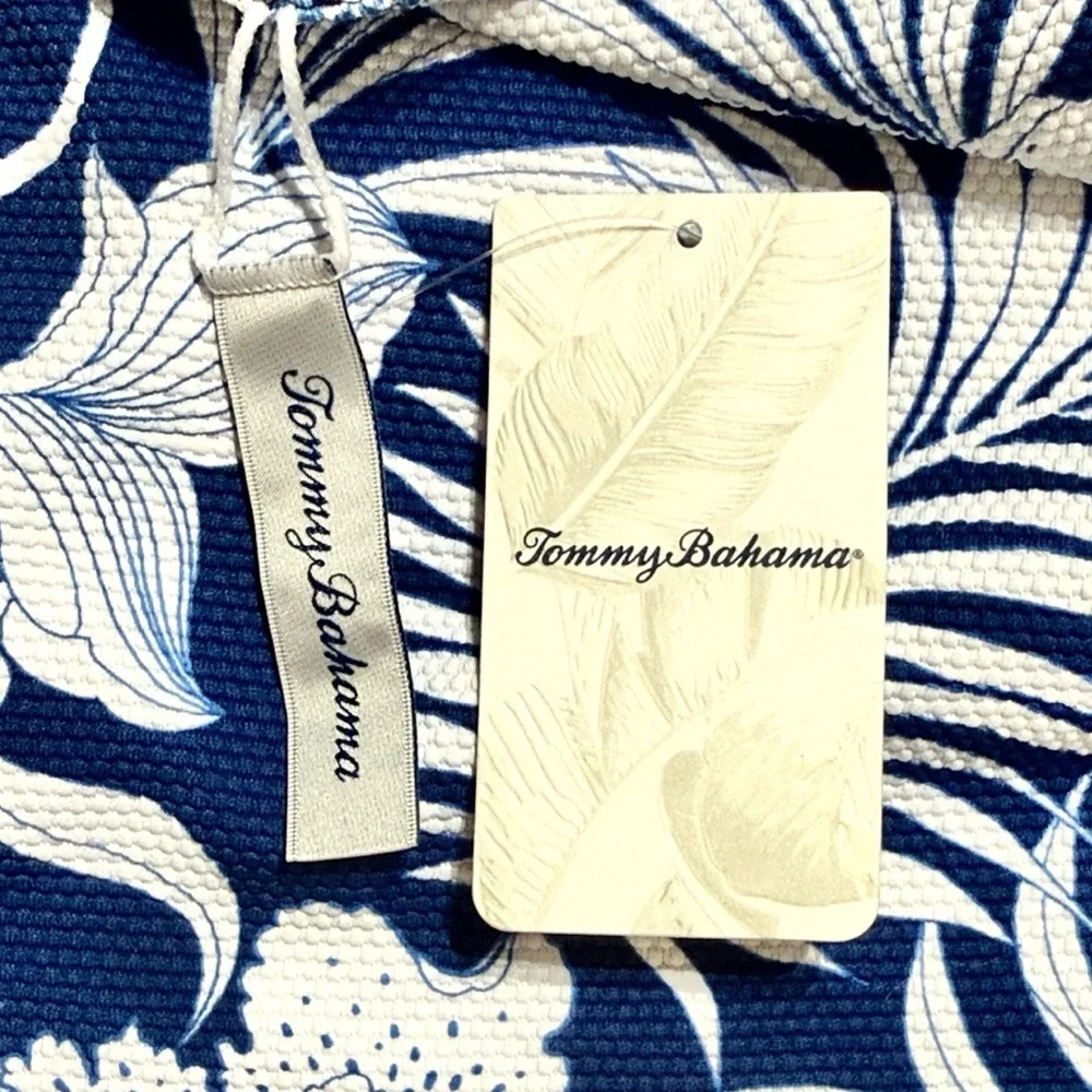 Tommy Bahama Island Cays Blooms Reversible Crossback Tankini Top